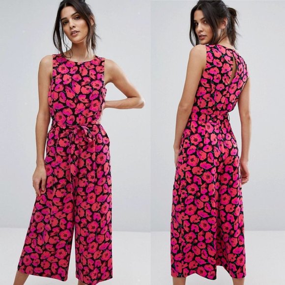 warehouse pink jumpsuit